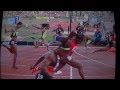 Sélections olympiques américaines : Finale du 100m femmes (23/06/12)