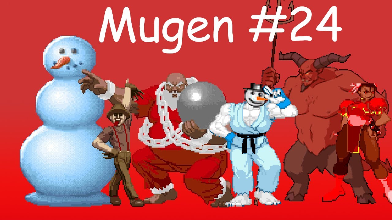 AN Mugen #24: Snow Man & Santa Claus VS Satana & Dark Chun Li ...