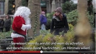 Die NSA kommt zu uns in die Stadt - Frohe Weihnachten! :-D