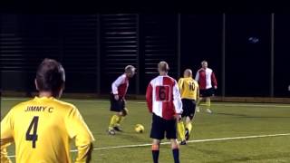 Paul Scholes Goal from own half, Chadderton Park Legends v Chaddy Park Vets