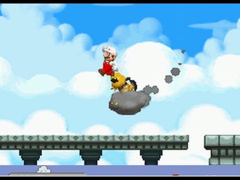 New Super Mario Bros. (DS) 100% Walkthrough - World 7 (All Star Coins ...