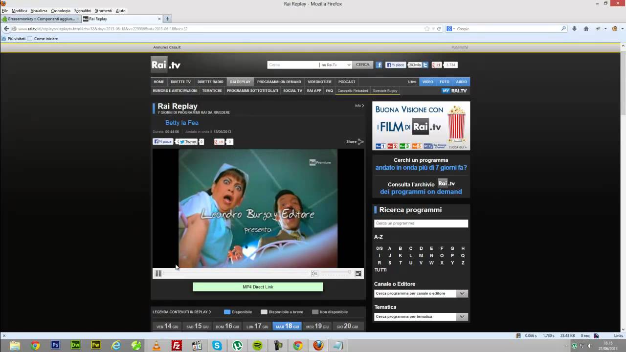 Come scaricare video da rai.tv - YouTube