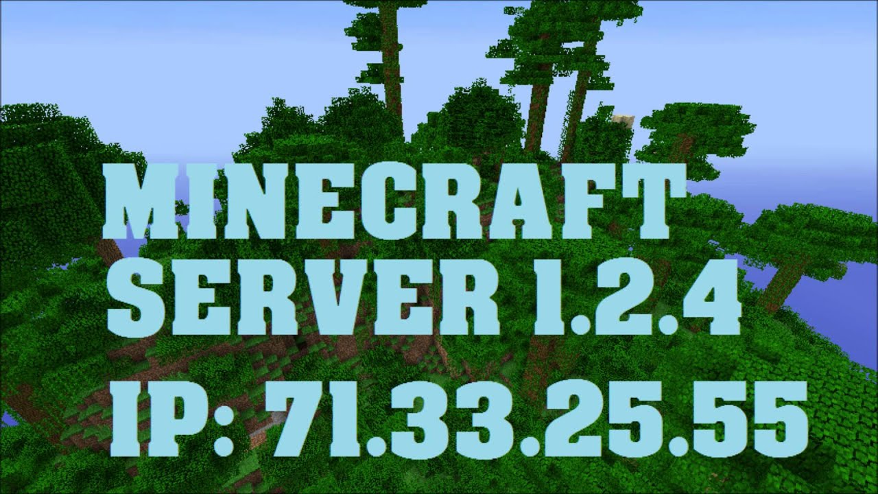 Minecraft Server 1.2.4 Cracked Grefing and stealing allowed Have fun .