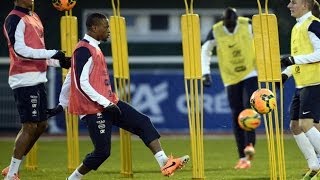 Premier entraînement des Bleus (France - Pays-Bas)