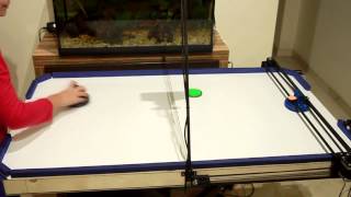 Air Hockey Robot Project (a 3D printer hack)