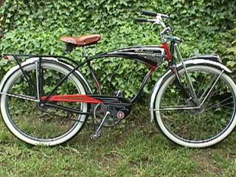 VINTAGE Schwinn heavy weight bicycle slide show - YouTube