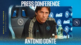 LIVE | La conferenza stampa di Mister Antonio Conte in vista di Juventus - Napoli