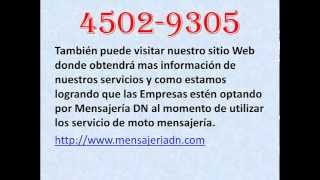 Mensajeria En Moto Dn Telf.:4502-9305