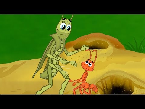 Download La Cigale et la Fourmi | Fable de La Fontaine | dessin animé en français avec les P'tits z'Amis