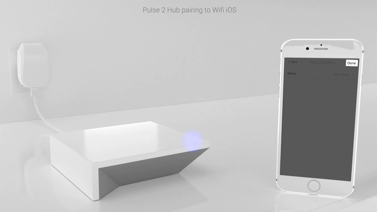 Pulse 2 Hub WIFI Pairing iOS