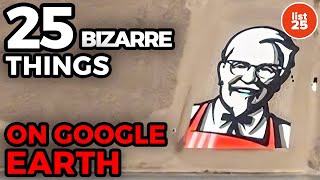 25 Of The Most Bizarre And Unique Finds On Google Earth