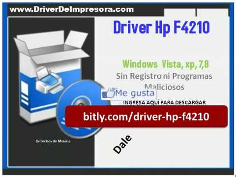 Descargar Driver de Impresora HP Deskjet F4210 - YouTube