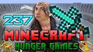 Minecraft: Hunger Games w/Mitch! Game 237 - DIAMOND SWORD!