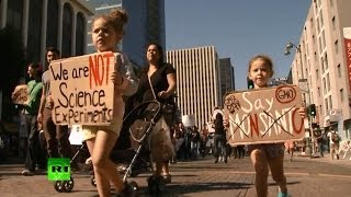 В Лос-Анджелесе «Марш против Monsanto» поддержали сотни людей