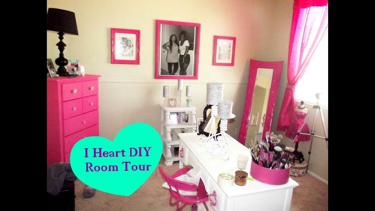 Official DIY Makeup Room Tour & How To - YouTube