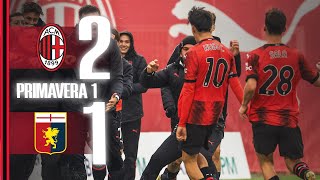 Cuenca completes the comeback in the 93' | AC Milan 2-1 Genoa | Highlights Primavera