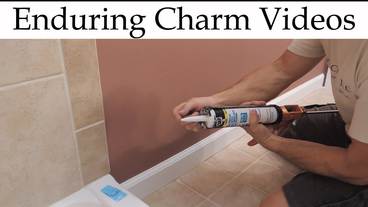 Caulking Secrets From a Pro YouTube