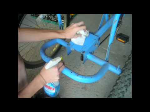 motorized three wheeled bike build part 1 - YouTube