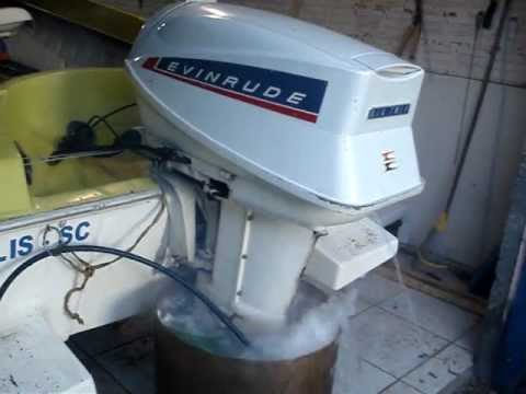 Evinrude+40+HP+Big+Twin Relíquia - Motor Evinrude 40 HP BIG TWIN - 1968 - YouTube