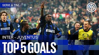 BARELLA, VIERI AND MAICON 😍? | TOP 5 vs JUVENTUS⚽️?