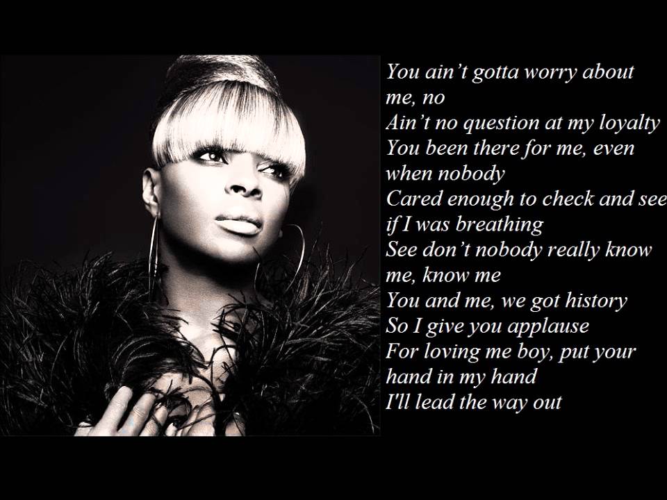 Someone To Love Me (Naked) Lyrics - Mary J. Blige feat 