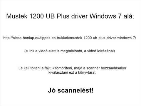    Mustek 1200 Cu  Windows 7 -  9