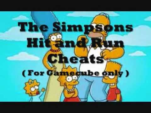 simpsons hit and run cheats
