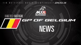 MXGP of Belgium 2013 - NEWS - Motocross