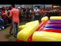 As� se monta el toro mecanico