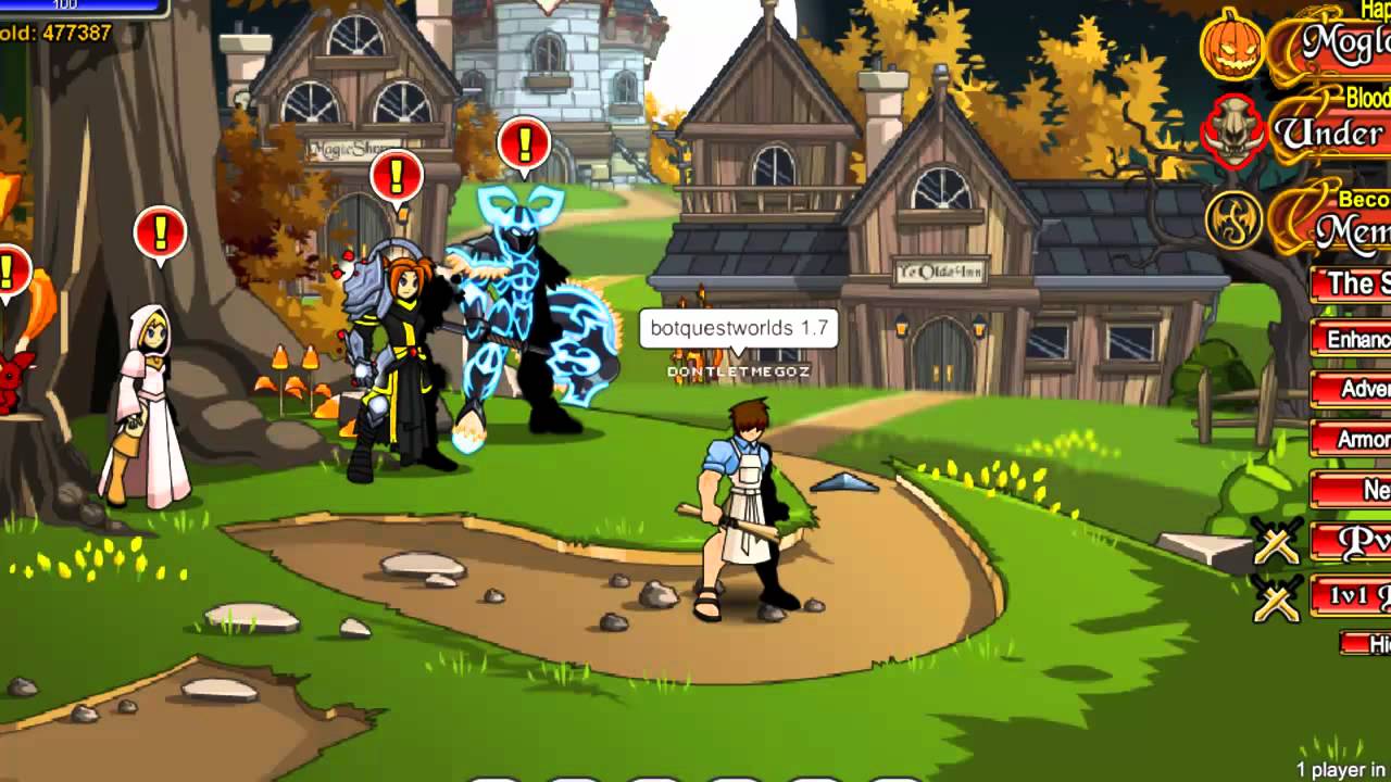 Aqw Bot Quest Worlds 1.7 - YouTube