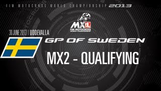 MXGP of Sweden 2013 - MX2 Qualifying Highlights - Motocross