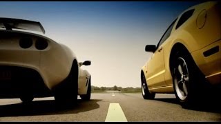 Lotus Exige vs Ford Mustang - Top Gear - BBC