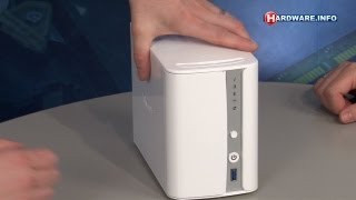 Thecus 2520 NAS met Intel Evansport review - Hardware.Info TV (Dutch)