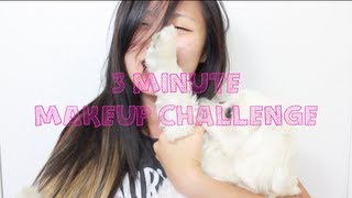 3 Minute Makeup Challenge!