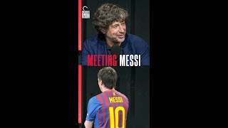 Albertini Meeting Messi | Legend recognizes legend, or do they? 😂? | #shorts