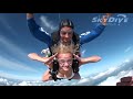 Haley King's Tandem skydive!