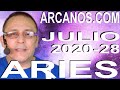 Video Horóscopo Semanal ARIES  del 5 al 11 Julio 2020 (Semana 2020-28) (Lectura del Tarot)