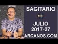 Video Horscopo Semanal SAGITARIO  del 2 al 8 Julio 2017 (Semana 2017-27) (Lectura del Tarot)