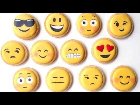 'How To Decorate Emoji Cookies With Royal Icing!' on ViewPure