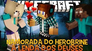 A Lenda dos Deuses Ep.13- A Namorada do Herobrine !! - Minecraft