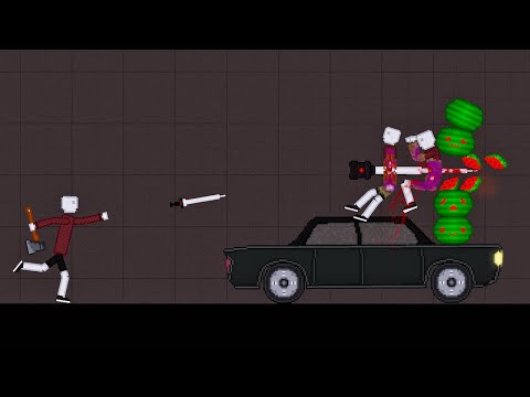 People Throw Weapons at Each Other in People Playground (4)