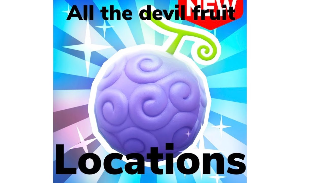 All Devil Fruit Locations Anime Fighting Simulator
