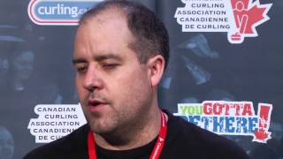 Draw 5 Media Scrum - 2013 Tim Hortons Brier