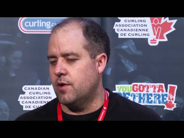 Draw 5 Media Scrum - 2013 Tim Hortons Brier