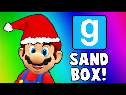 Gmod Sandbox Funny Moments - Gore Mod, Bouncy Castle of Death, Early Christmas! (Garry's Mod)