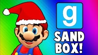 Gmod Sandbox Funny Moments - Gore Mod, Bouncy Castle of Death, Early Christmas! (Garry's Mod)