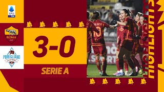 Tre punti al Tre Fontane! 🙌? Roma 3-0 Pomigliano | HIGHLIGHTS SERIE A FEMMINILE