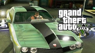 GTA V #48 - Preparação para o Grande Golpe: Van e Dodge Challenger! (GTA 5 em Português PT-BR)