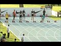 Challenge mondial IAAF de Rieti : 100m hommes (09/09/12)