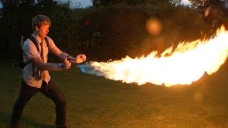 DIY X-MEN PYRO shooting 12ft flames from your wrist